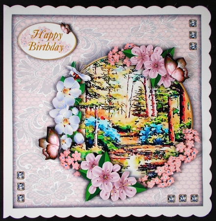 Spring Garland - After the Rain by Linda Short