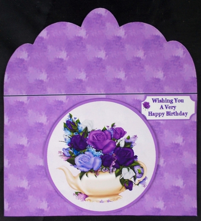 Beautiful Roses In A Tea Pot - Money Wallet by Linda Short
