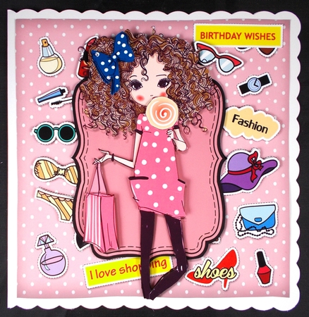 I Love Shopping Bumper Kit by Linda Short