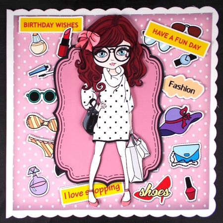 I Love Shopping Bumper Kit by Linda Short