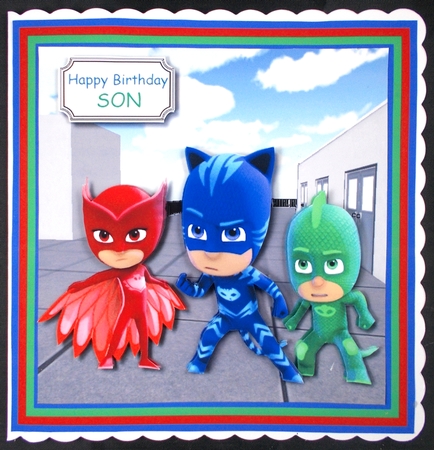 PJ  Masks Birthday by Linda Short