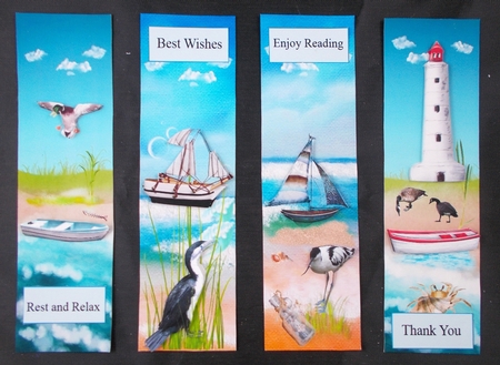 Sea Life Book Marks Quick and Easy by Linda Short