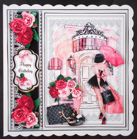 Love To Shop Mini Page Kit by Linda Short
