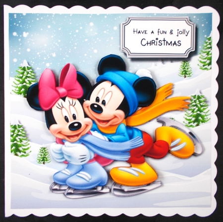 Mickey and Minnie Christmas by Linda Short