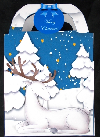Christmas stag gift bag 4 by Linda Short