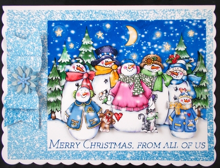 Snow is falling #7 by Linda Short