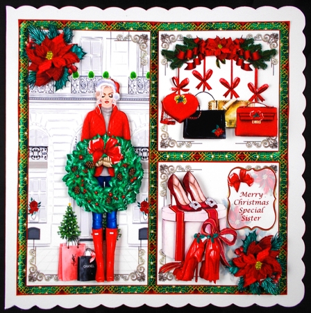Christmas Shopping Mini Page Kit by Linda Short