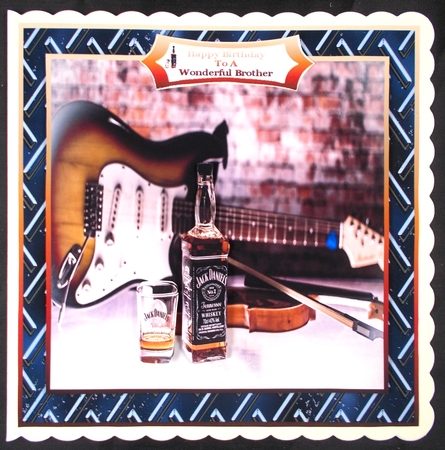 Music And Whiskey - 8x8 Mini Kit by Linda Short