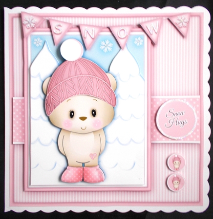 Baby Bear Christmas Mini Kit by Linda Short