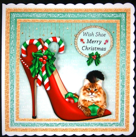 Wish Shoe Merry Christmas by Linda Short
