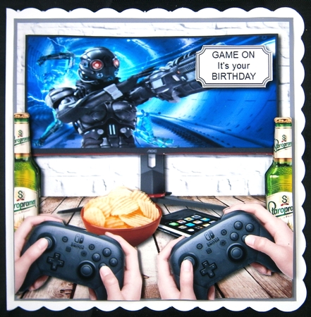 GAME ON Its your Birthday Adult by Linda Short