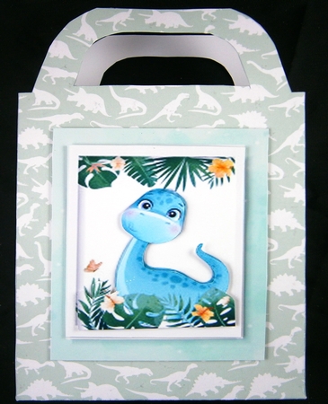 four cute dino toppers  by Linda Short