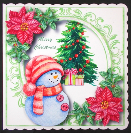 Happy Christmas Snowman by Linda Short