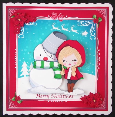 Christmas Snowman by Linda Short