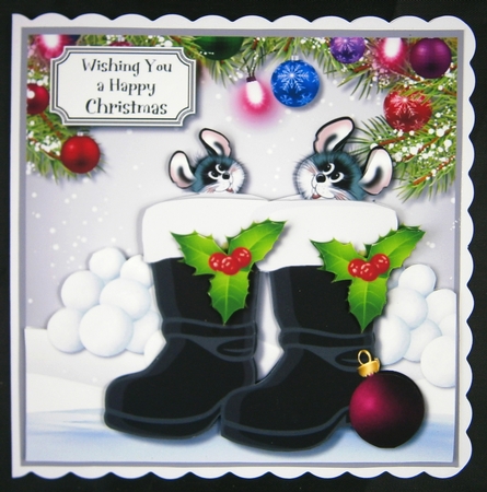 Santas lost his boots!! by Linda Short