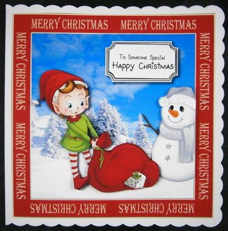 Santas little helper by Linda Short