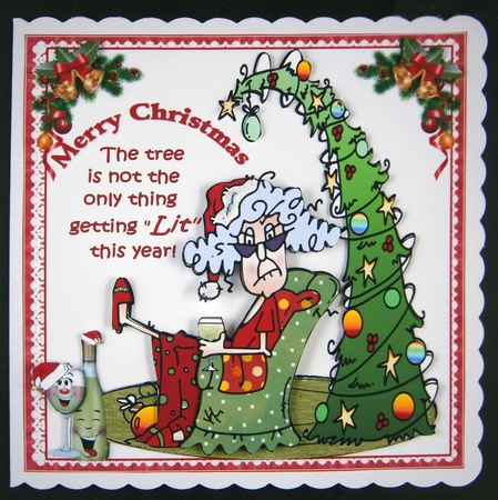 8x8 Stella Lit for Christmas mini kit by Linda Short