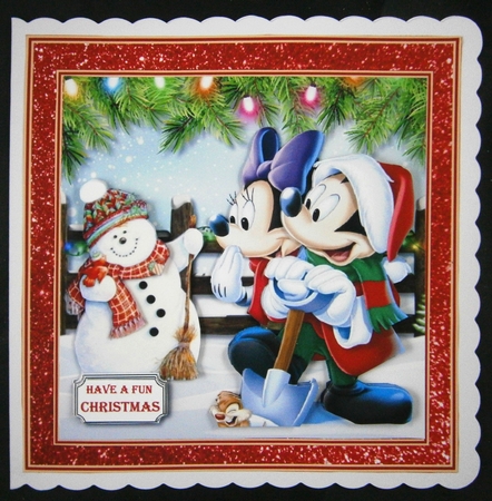 Mickey and Minnie Christmas by Linda Short