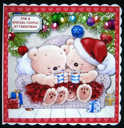 Cosy Christmas Teddies by Linda Short