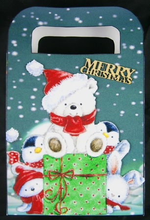Gorgeous Gift Bag ,Ted and Friends by Linda Short