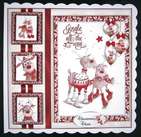Elk Christmas Mini Page Kit by Linda Short