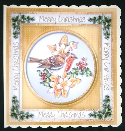Gorgeous Christmas Robin 3 by Linda Short