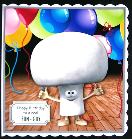 Happy Birthday to a real FUN-GUY by Linda Short