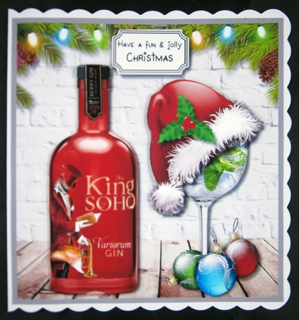 Gin Boozy Christmas by Linda Short