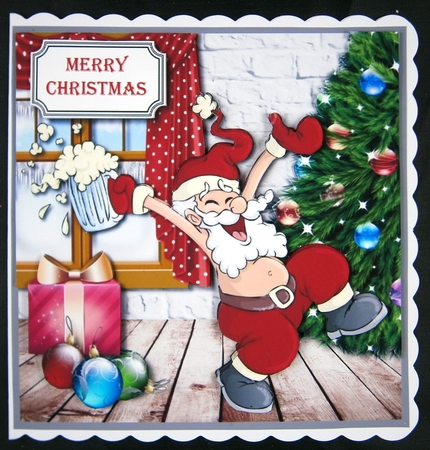 Tipsy Santa by Linda Short