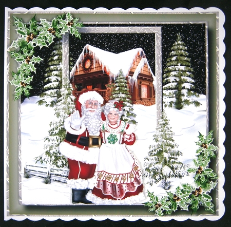 Mr & Mrs Claus by Linda Short