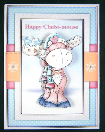 Happy Christ-moose by Linda Short