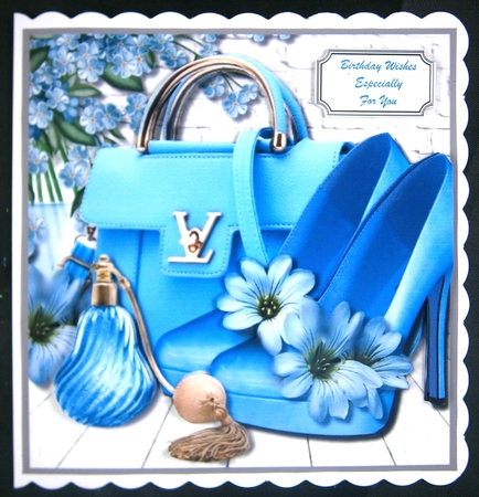 Beautiful Blue Accessories by Linda Short