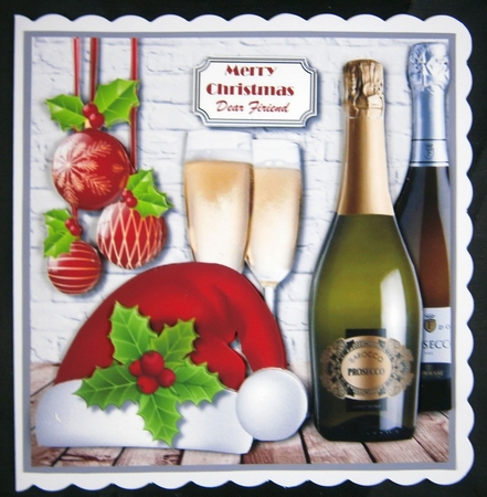 Prosecco lovers Christmas by Linda Short