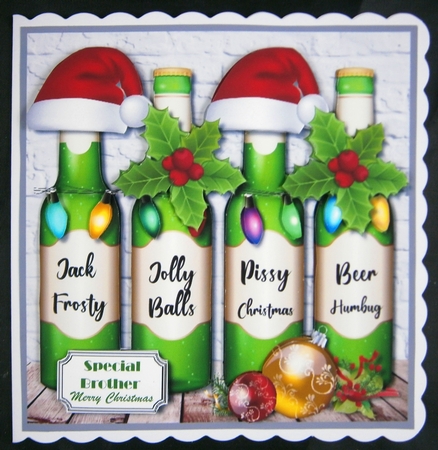 Christmas Beers Cheers by Linda Short