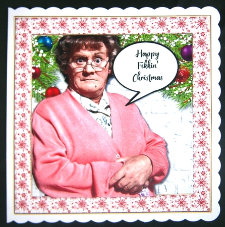 Mrs Brown Happy Fekkin Christmas by Linda Short