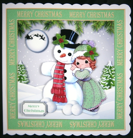 Precious Moments Snowman by Linda Short