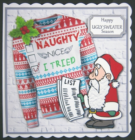 Hes making a list, hes checking it twice by Linda Short