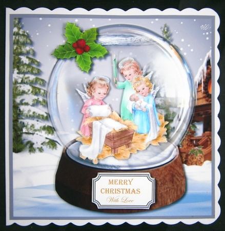 Nativity Snow Globe by Linda Short