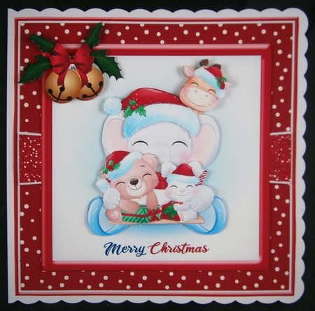 Christmasmagic 2 Card Front by Linda Short