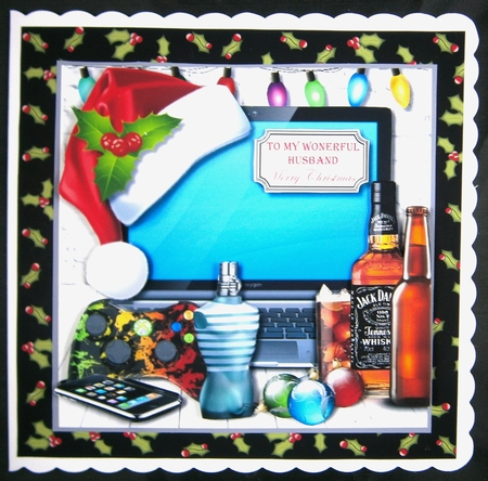 Adult male Christmas by Linda Short