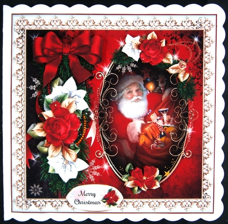 Santa 05 Christmas Mini Page Kit by Linda Short