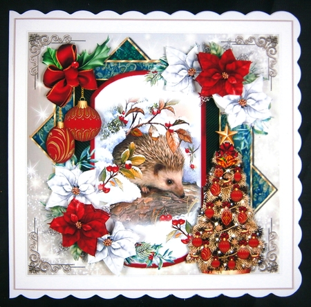 Bumper Kit of 4 Christmas Winter Scene Mini Page Kits by Linda Short