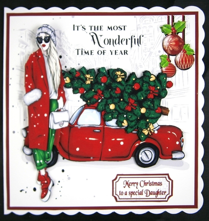 Collecting the Christmas tree by Linda Short