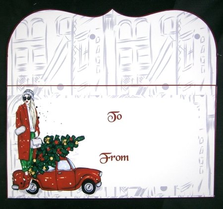 Collecting the Christmas tree by Linda Short