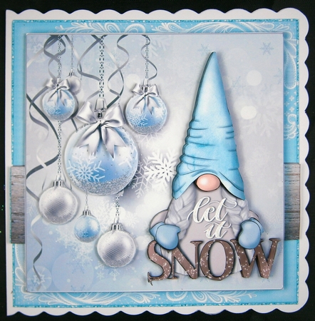 Let It Snow_Xmas Gnome Mini Kit-1 by Linda Short