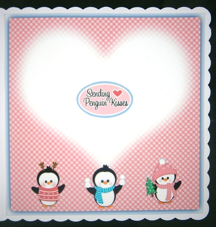 Penguin Kisses Squares Mini Kit by Linda Short