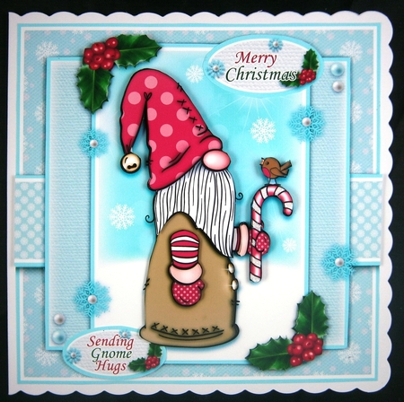 Gnome With Robin Mini Kit by Linda Short