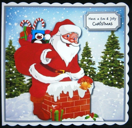 When Santa got stuck up the chimney by Linda Short