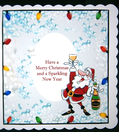 Santas Support Bubble - Insert by Linda Short