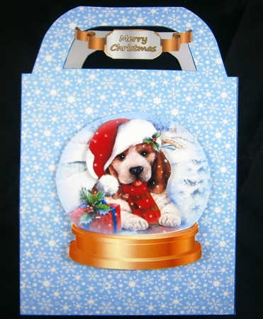 SNOWGLOBES WINTER DOGGIES by Linda Short